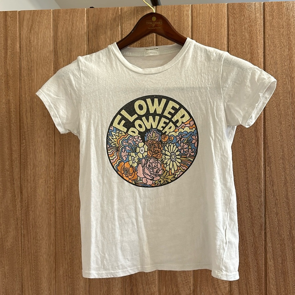 MOTHER Flower Power graphic tee